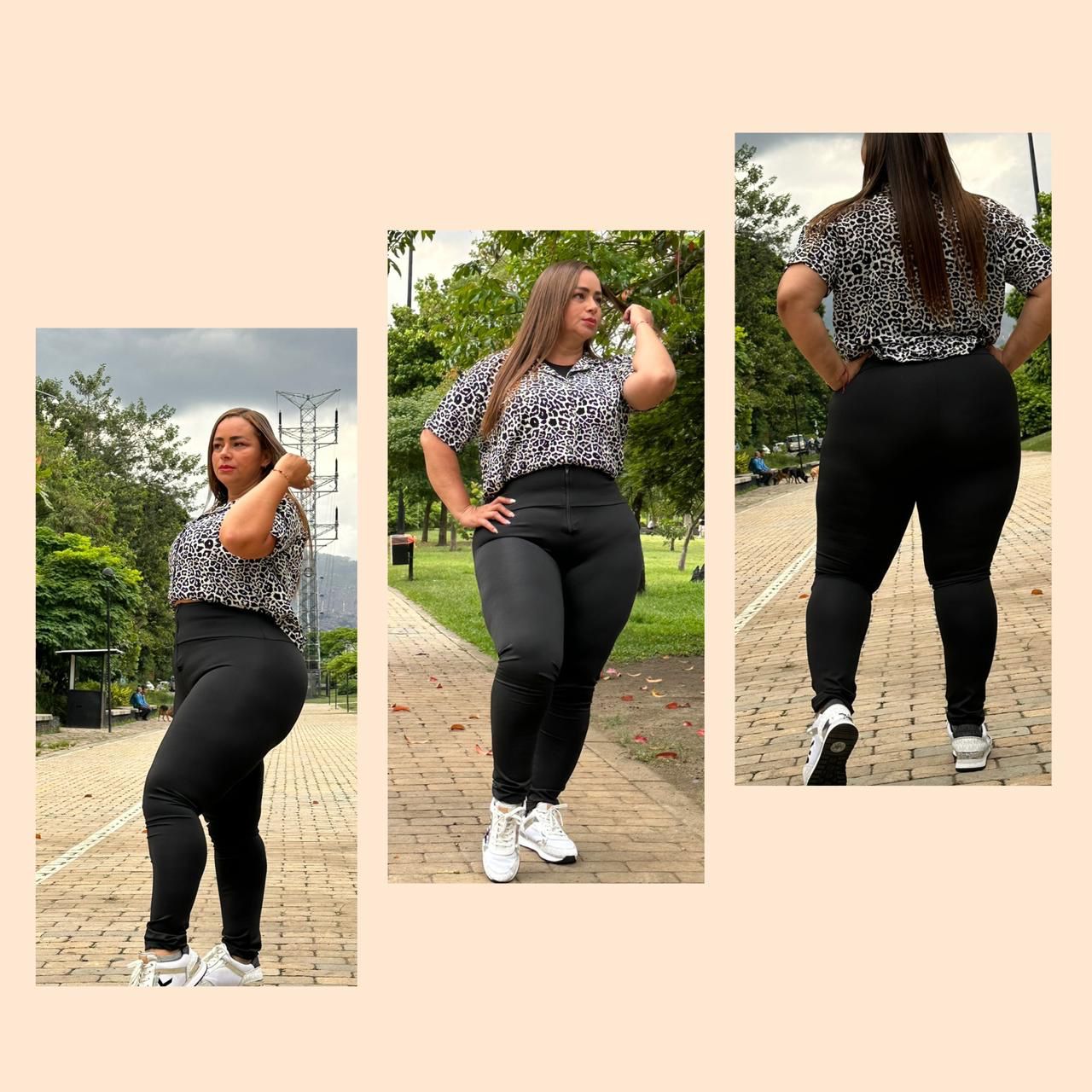 LEGGINS BOTA ANCHA CIERRE PLUS disponible en Yaxa Colombia